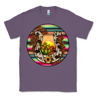 Lavender horseshoe circle Classic Tee - JahusDesignShop