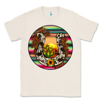 Natural horseshoe circle Classic Tee - JahusDesignShop