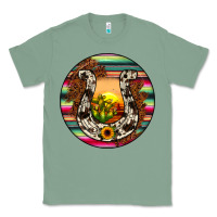 Sage horseshoe circle Classic Tee - JahusDesignShop