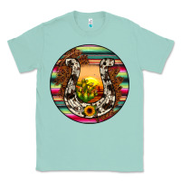 Seafoam horseshoe circle Classic Tee - JahusDesignShop