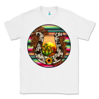 White horseshoe circle Classic Tee - JahusDesignShop