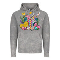 Cloud Rock Easter Heart Easter Day Vintage Hoodie - Neo Western