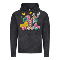 Vintage Black Easter Heart Easter Day Vintage Hoodie - Neo Western