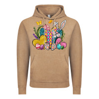 Vintage Coffee Easter Heart Easter Day Vintage Hoodie - Neo Western