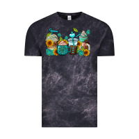 Cloud Black gemstone coffee cups Vintage Tee - AdoDesignShop