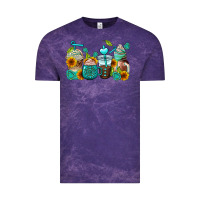 Cloud Purple gemstone coffee cups Vintage Tee - AdoDesignShop