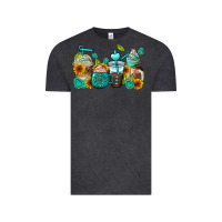 Vintage Black gemstone coffee cups Vintage Tee - AdoDesignShop