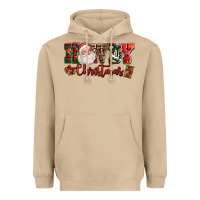 Mushroom Howdy Christmas Santa Heavyweight Hoodie - NancyCooperArtShop