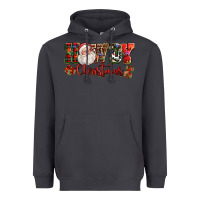 Smoke Howdy Christmas Santa Heavyweight Hoodie - NancyCooperArtShop