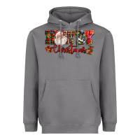 Storm Howdy Christmas Santa Heavyweight Hoodie - NancyCooperArtShop