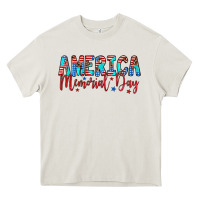 Cream america memorial day Heavy Core Tee - Artiststas