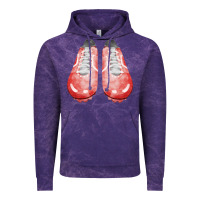 Cloud Purple red cleats fa element 3 Vintage Hoodie - FaDigitalArtStudio