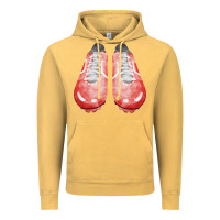 Vintage Mustard red cleats fa element 3 Vintage Hoodie - FaDigitalArtStudio