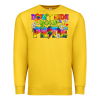 Lemon LGBTQ+ Don't Hide Your Pride Premium Sweatshirt - BundleAndBundleShop