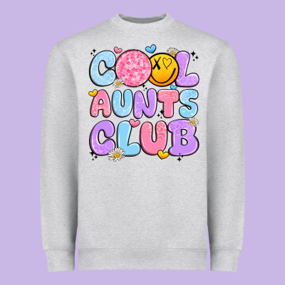 Cool Aunts Club Heavyweight Sweatshirt Designed By Jahusdesignshop