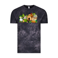 Cloud Black chicken coffee cups Vintage Tee - AdoDesignShop