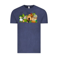 Vintage Denim chicken coffee cups Vintage Tee - AdoDesignShop