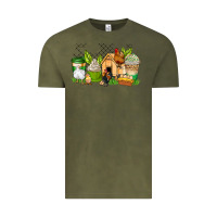 Vintage Olive chicken coffee cups Vintage Tee - AdoDesignShop