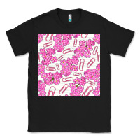 Black floral school seamless pattern Classic Tee - BundleAndBundleShop