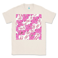 Natural floral school seamless pattern Classic Tee - BundleAndBundleShop