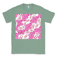 Sage floral school seamless pattern Classic Tee - BundleAndBundleShop