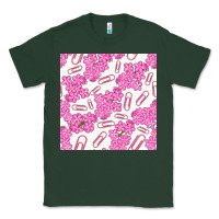 Sports Green floral school seamless pattern Classic Tee - BundleAndBundleShop