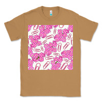 Toasted Coconut floral school seamless pattern Classic Tee - BundleAndBundleShop
