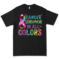 Black cancer survivor in all colors Premium Tee - texasbilliewilder