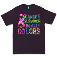 Plum cancer survivor in all colors Premium Tee - texasbilliewilder