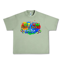 Oil Green autısm tribe Urban Heavy Tee - AdoDesignShop