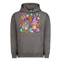 Pigment Tornado Easter gnome and rabbit Easter Day Urban Hoodie - HowdyJamesFarm