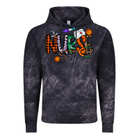 Cloud Black nurse halloween Vintage Hoodie - CowhideDigitalArt