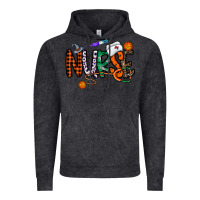 Vintage Black nurse halloween Vintage Hoodie - CowhideDigitalArt