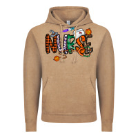 Vintage Coffee nurse halloween Vintage Hoodie - CowhideDigitalArt