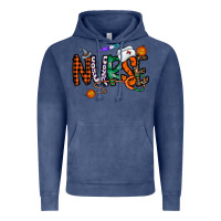 Vintage Denim nurse halloween Vintage Hoodie - CowhideDigitalArt