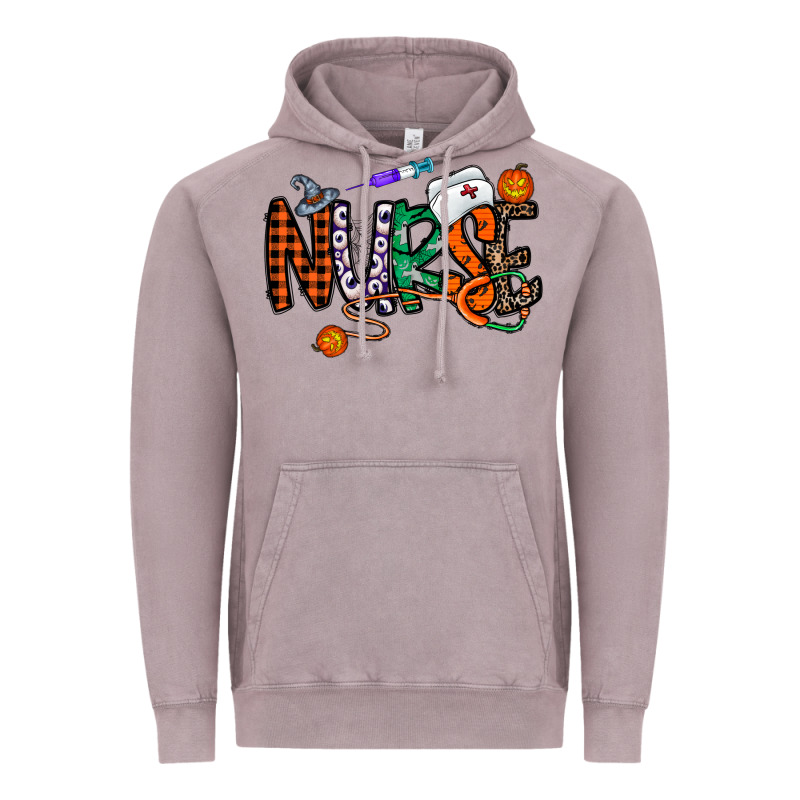 Nurse Halloween Vintage Hoodie by CowhideDigitalArt | Teevron
