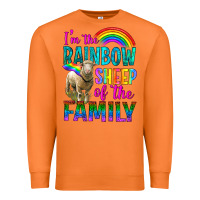 Carrot I'm The Rainbow Sheep Of The Family Premium Sweatshirt - BundleAndBundleShop