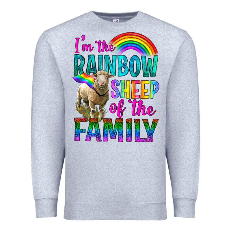 I'm The Rainbow Sheep Of The Family Premium Sweatshirt by BundleAndBundleShop | Teevron