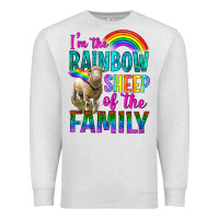 Oatmeal Heather I'm The Rainbow Sheep Of The Family Premium Sweatshirt - BundleAndBundleShop