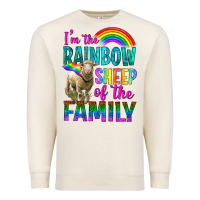 Sandshell I'm The Rainbow Sheep Of The Family Premium Sweatshirt - BundleAndBundleShop