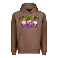 Chestnut happy mardi gras y'all gnomes Premium Hoodie - RanaPortraitStore