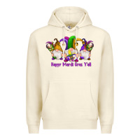 Sandshell happy mardi gras y'all gnomes Premium Hoodie - RanaPortraitStore