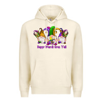 Tofu happy mardi gras y'all gnomes Premium Hoodie - RanaPortraitStore