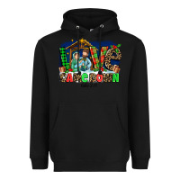 Black Love Came  Down Luke 2 11 Heavyweight Hoodie - MaliasSmallBusiness