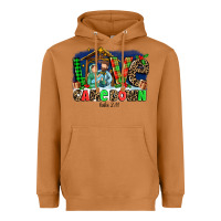Meerkat Love Came  Down Luke 2 11 Heavyweight Hoodie - MaliasSmallBusiness