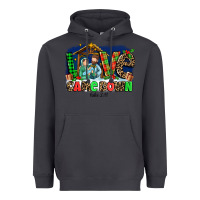 Smoke Love Came  Down Luke 2 11 Heavyweight Hoodie - MaliasSmallBusiness
