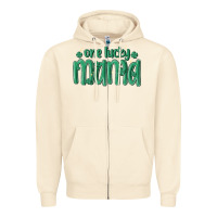 Sandshell one lucky mama Zipper Hoodie - MaliasSmallBusiness