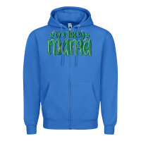 True Royal one lucky mama Zipper Hoodie - MaliasSmallBusiness