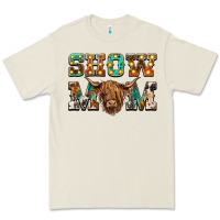 Bone show mom scottish cattle Premium Tee - BarkalooDesign