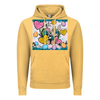 Vintage Mustard Easter hearts Cowhide tumbler Easter Day Vintage Hoodie - Neo Western